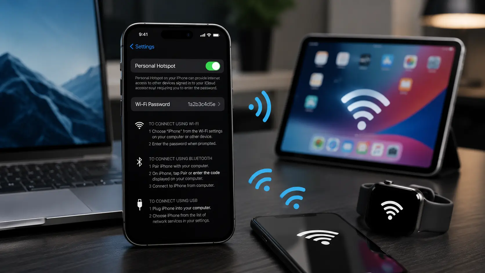 Mobile Hotspot on iPhone