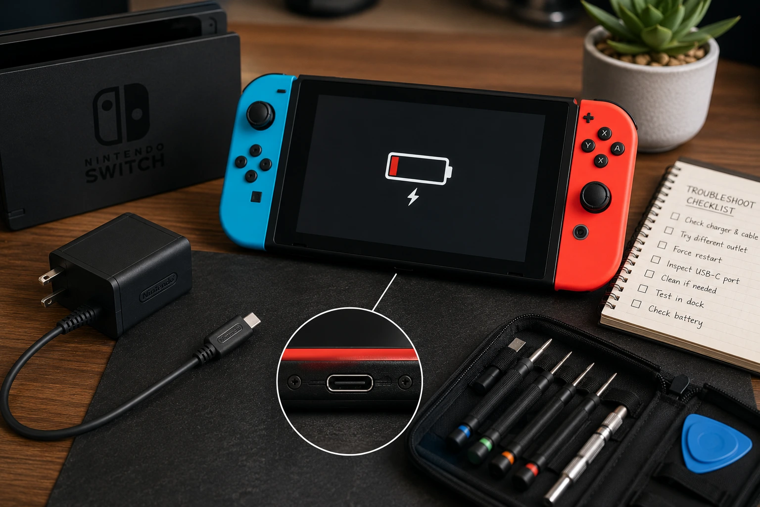 Nintendo Switch Not Charging